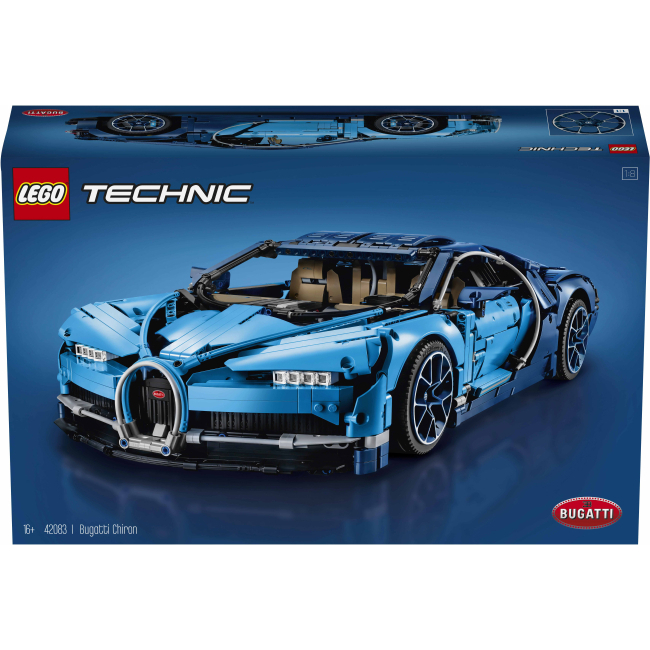 Конструктори LEGO - Конструктор LEGO Technic Автомобіль Bugatti Chiron (42083)