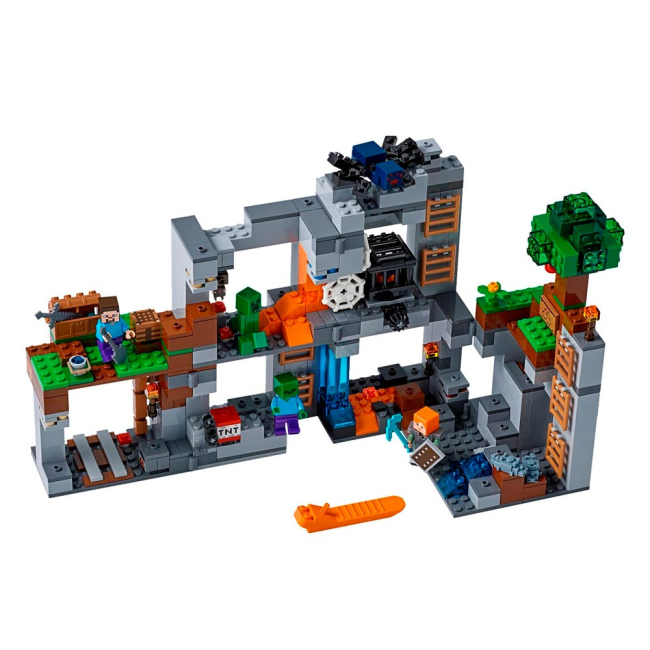 Конструкторы LEGO - Конструктор LEGO Minecraft Приключения на скалах (21147)