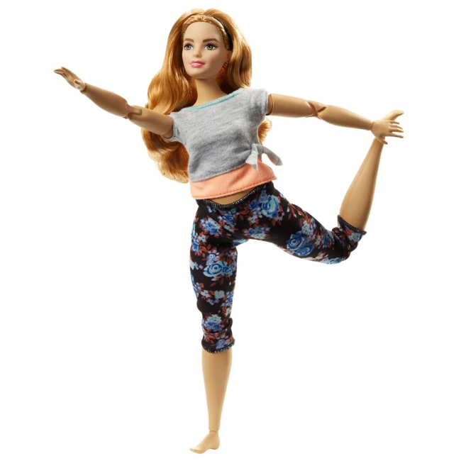 Куклы - Кукла Barbie Made to Move Двигайся как я Рыжая (FTG80/FTG84)