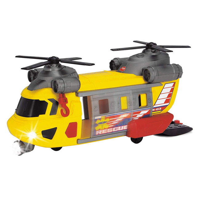 Транспорт и спецтехника - Вертолет игрушечный Dickie Toys Служба спасения со светом и музыкой (3306004)