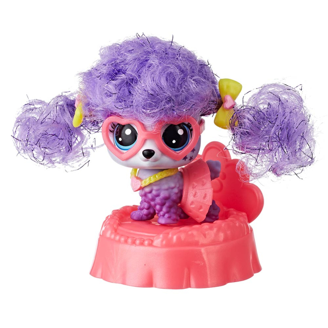 Фігурки персонажів - Іграшковий набір Littlest Pet Shop Преміум-звірятка Пудель Бебе (E2161/E2426)