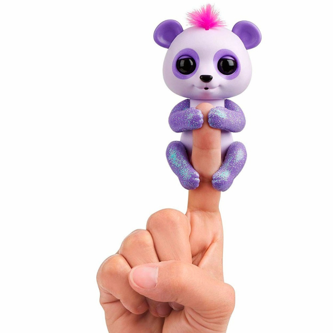 Фігурки тварин - Інтерактивна іграшка Fingerlings Панда Бінні 12 см (W3560/3562)