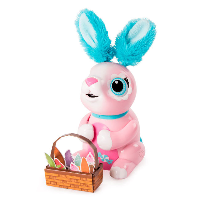 Фигурки животных - Интерактивная игрушка Zoomer Голодный кролик Жевастик (SM14435/2551)