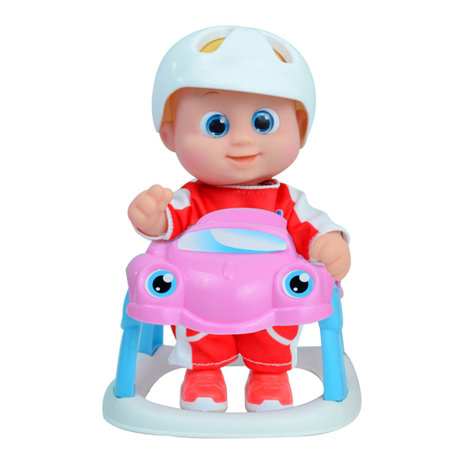 Пупси - Лялька Bouncin babies Baniel з машинкою (801001)