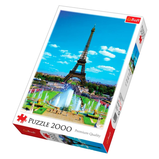 Пазлы - Пазлы Trefl Эйфелева башня 2000 деталей (27051)