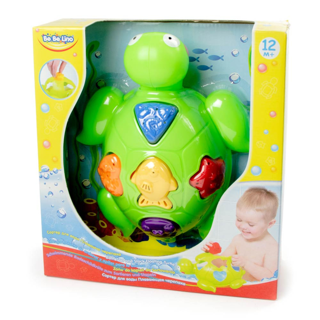 Уцененные игрушки - Уценка! Игрушка для ванной Bebelino Плавающая черепаха (58086)