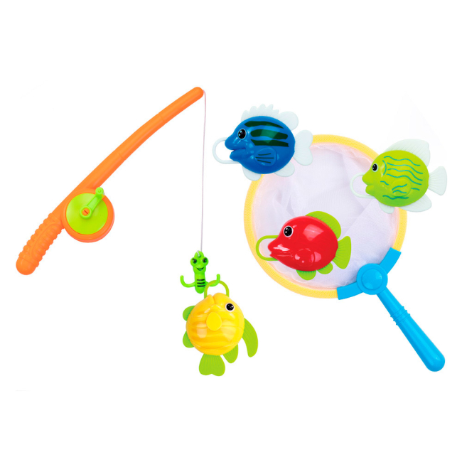 Игрушки для ванны - Набор игрушек BeBeLino Рыболовство (58077)