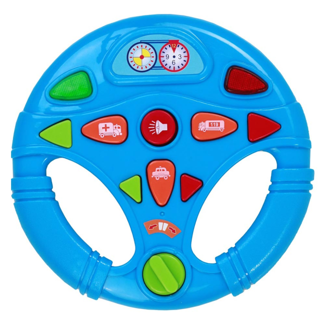 Развивающие игрушки - Интерактивная панель BeBeLino Руль (58083)