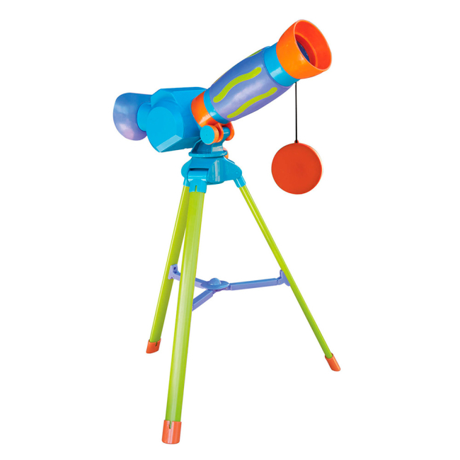 Наукові ігри, фокуси та досліди - Іграшковий телескоп Educational Insights Геосафарі Мій перший телескоп (EI-5109)