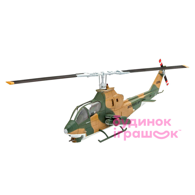 3D-пазлы - Сборная модель вертолета Revell Bell AH-1G Cobra 1:100 (04954)