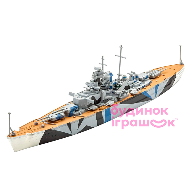 3D-пазлы - Сборная модель корабля Revell Tirpitz 1:1200 (05822)