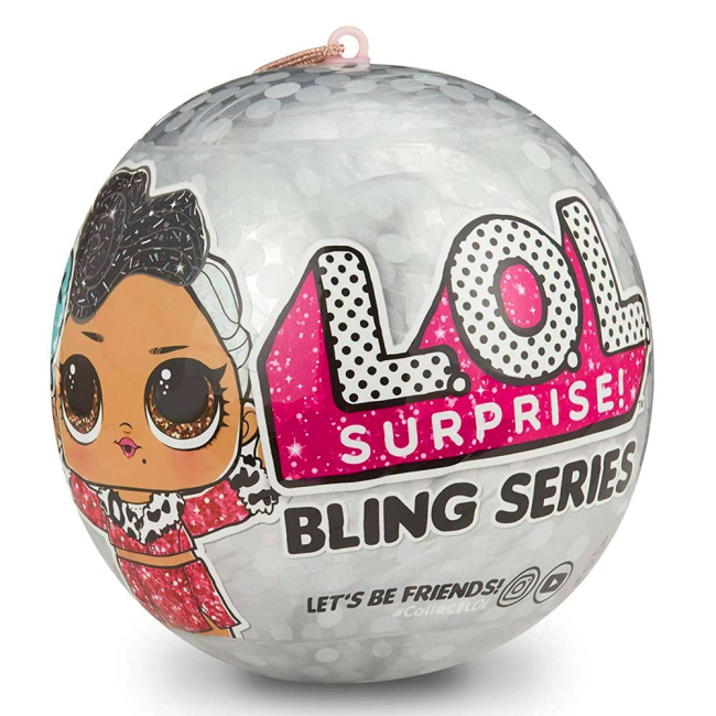 Ляльки - Набір-сюрприз LOL Surprise Bling Cвятковий сюрприз (554790)