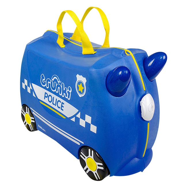 Детские чемоданы - Детский чемодан Trunki Percy police car (0323-GB01-UKV)