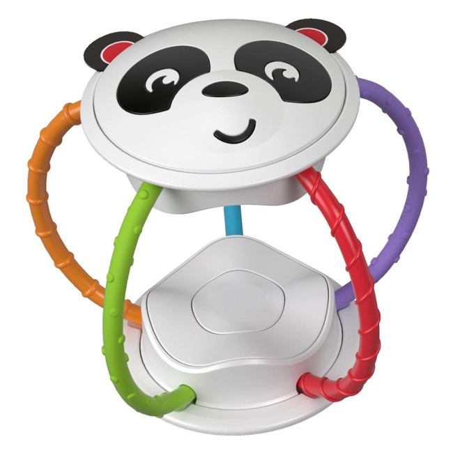 Погремушки, прорезыватели - Погремушка-прорезыватель Fisher-Price Захватывающие зверьки Панда (FVF42/FVF44)
