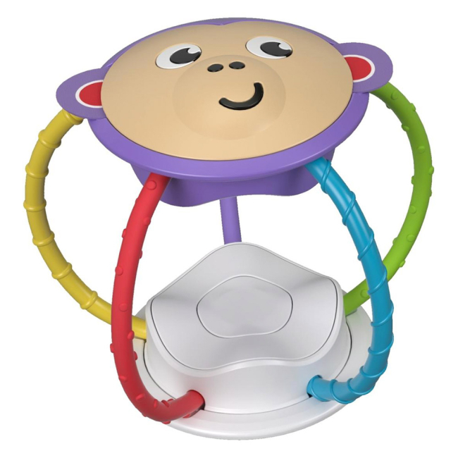 Брязкальця, прорізувачі - Брязкальце-прорізувач Fisher-Price Захопливі звірята Мавпочка (FVF42/FVF45)