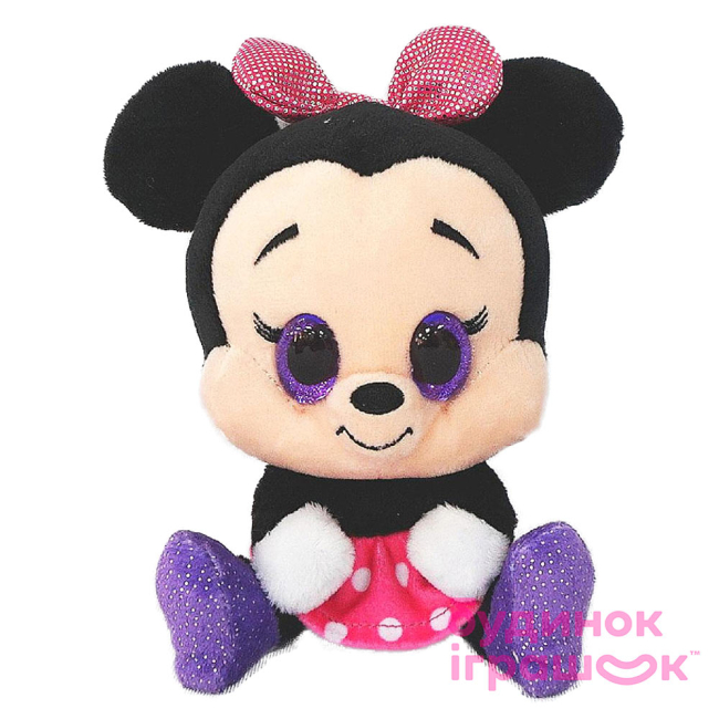 Персонажи мультфильмов - Мягкая игрушка Disney Минни Маус с большими глазами 15 см (PDP1602240)