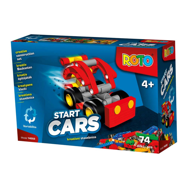 Конструкторы с уникальными деталями - Конструктор Roto Start Cars Buggy (14002)