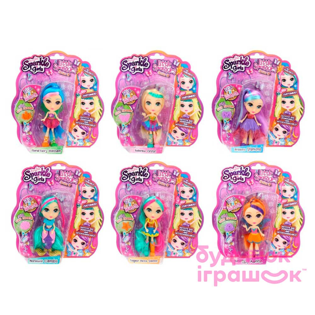 Куклы - Кукла Funville Sparkle Girlz Собирай и миксуй в ассортименте (FV24741)
