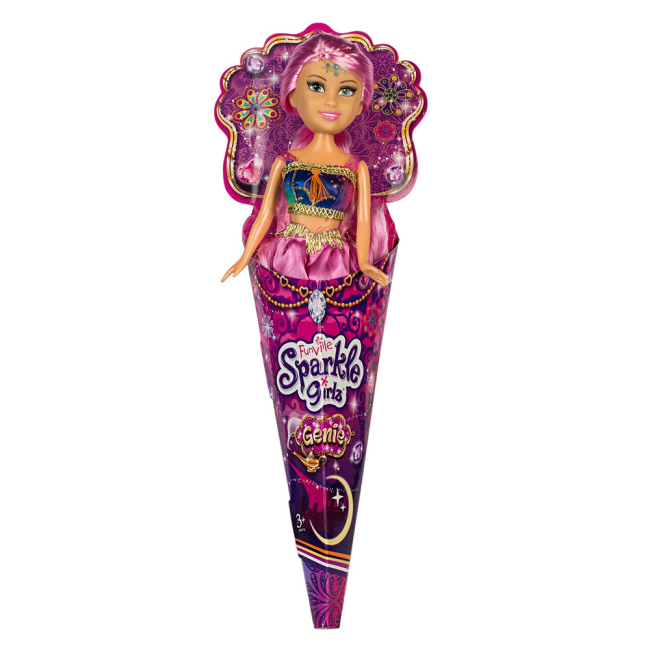 Ляльки - Лялька FunVille Sparkle Girlz Східна принцеса Джинні світло-рожеве волосся (FV24682/FV24682-1)