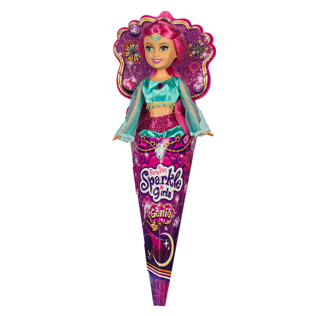 Ляльки - Лялька FunVille Sparkle Girlz Східна принцеса Алсу рожеве волосся (FV24682/FV24682-3)