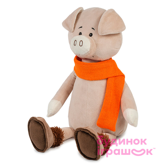 М'які тварини - М’яка іграшка Maxi Toys Свин Баррі 20 см (2024046)