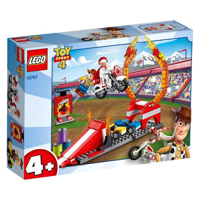 Конструкторы LEGO - Конструктор LEGO Juniors Toy Story 4 Трюковое шоу Дюка Бубумса (10767)