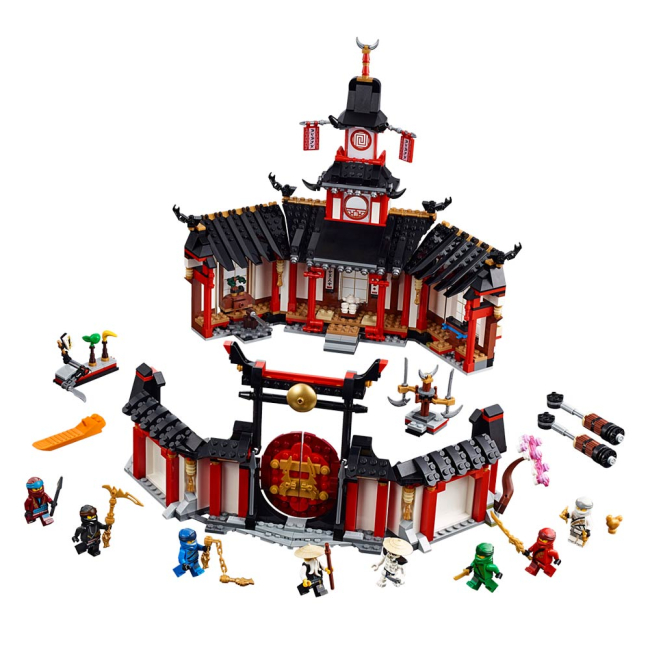 Конструктори LEGO - Конструктор LEGO Ninjago Монастир спін-джитсу (70670)