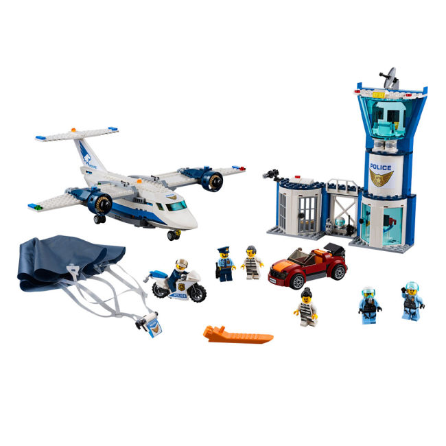 Конструктори LEGO - Конструктор LEGO City Повітряна поліція повітряна база (60210)