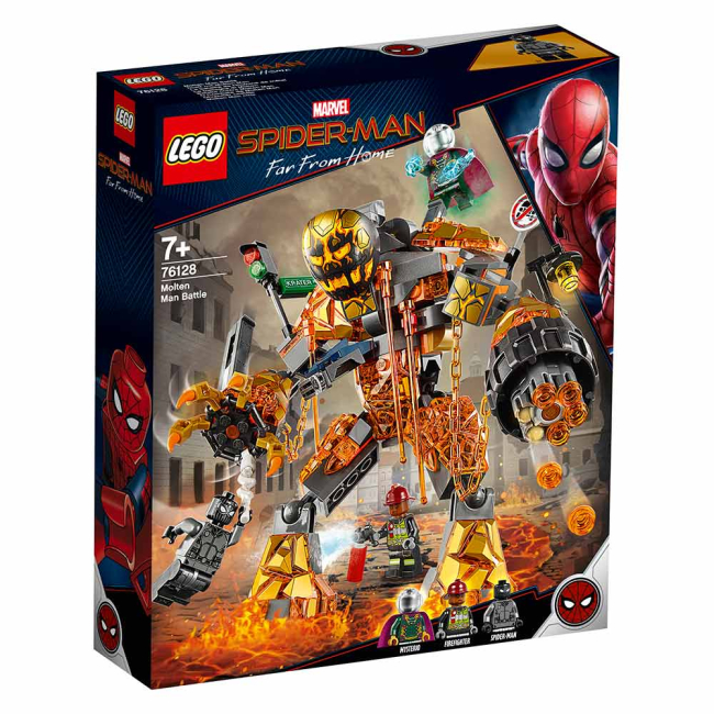 Конструкторы LEGO - Конструктор LEGO Marvel Super heroes Бой с Расплавленным человеком (76128)