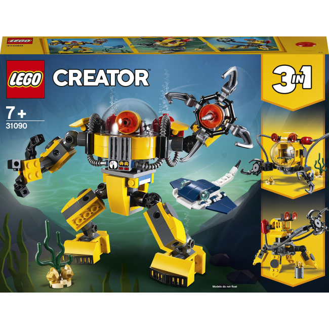 Конструкторы LEGO - Конструктор LEGO Creator Робот для подводных исследований (31090)