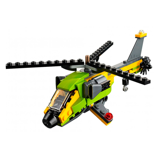 Конструкторы LEGO - Конструктор LEGO Creator Приключения на вертолёте (31092)