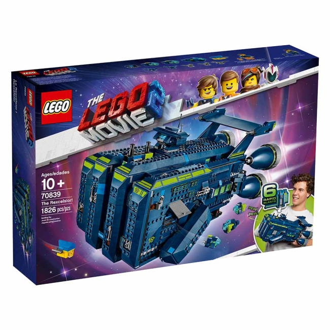 Конструкторы LEGO - Конструктор LEGO Movie 2 Рэксельсиор (70839)