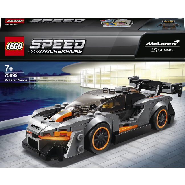 Конструктори LEGO - Конструктор LEGO Speed champions Автомобіль McLaren Senna (75892)