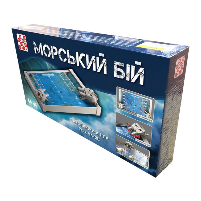 Настольные игры - Настольная игра Numo toys Морской бой (NT1234)