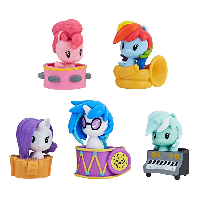 Фігурки персонажів - Набір  My Little Pony Мила Поні Вечірка-вистава (E0193/E2729)