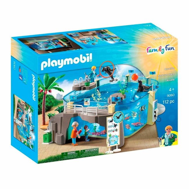 Конструкторы с уникальными деталями - Конструктор Playmobil Family fun Океанариум (9060) (6081008)