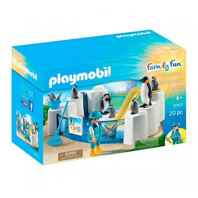 Конструктори з унікальними деталями - Конструктор Playmobil Family fun Сімейство пінгвінів (9062) (6081010)