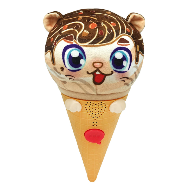 Фигурки животных - Интерактивная игрушка Chaticreams Мороженное Куки Джеф ароматная (80685C)