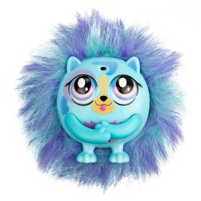 М'які тварини - Інтерактивна іграшка Tiny Furries Пухнастик Блу (83690-BL)