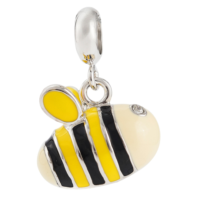 Ювелірні прикраси - Кулон UMa&UMi Бджола срібло жовтий (7598723254686)