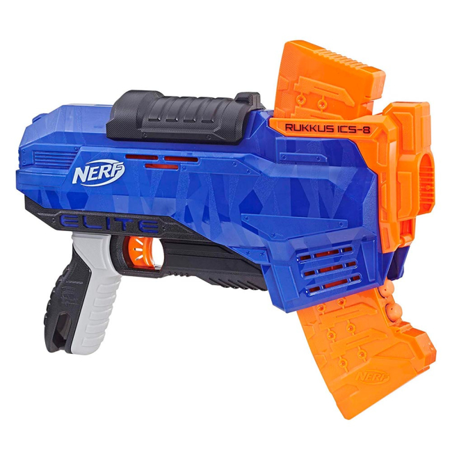 Помповое оружие - Игрушечный бластер Nerf Elite Rukkus ICS 8 (E2654)