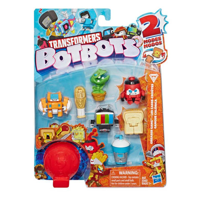 Фігурки персонажів - Іграшка-трансформер Transformers БотБотс Банда хулігани (E3494/E4143)