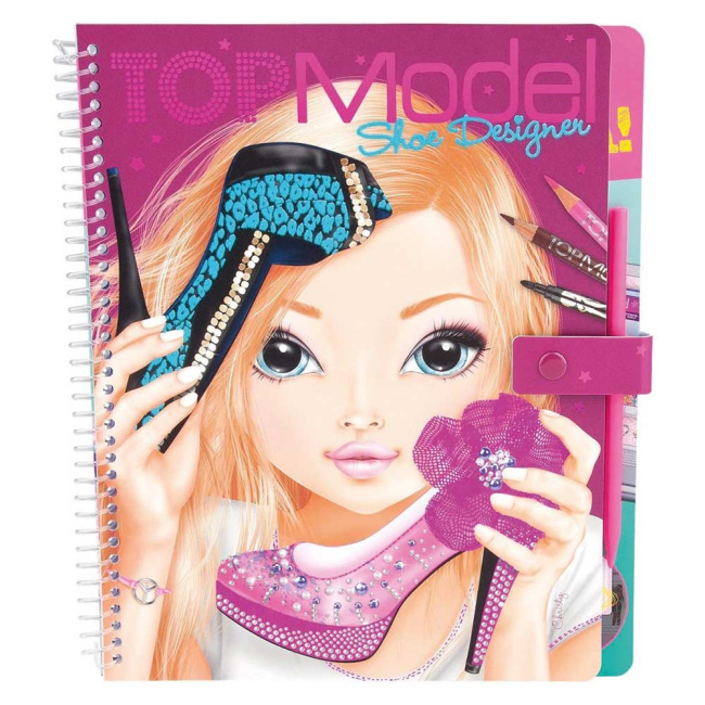 Товары для рисования - Раскраска Top Model Дизайн обуви (047987)