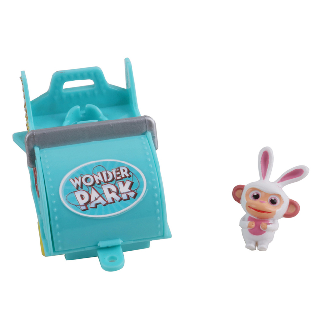 Фігурки персонажів - Фігурка Wonder Park Мавпеня-кролик з вагончиком (21664311004)
