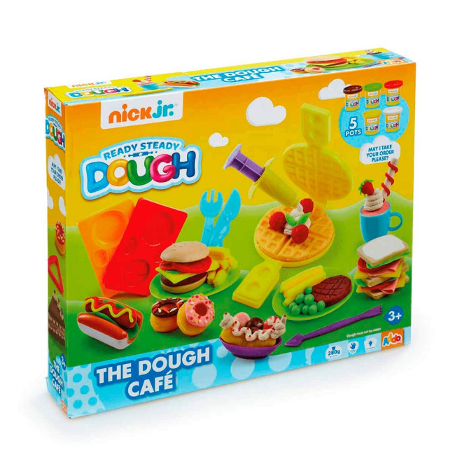 Наборы для лепки - Набор для лепки Addo Ready Steady Dough Кафе (318-13114-N)