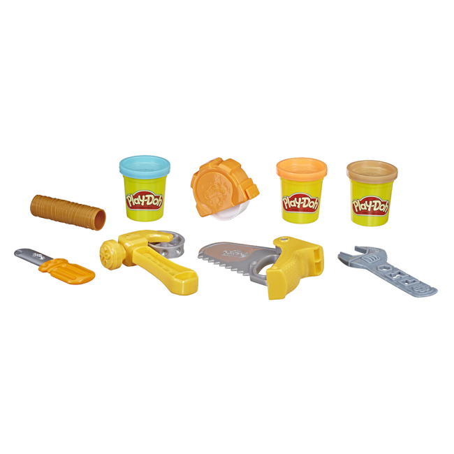 Набори для ліплення - Набір для ліплення Play-Doh Будівельні інструменти (E3342/E3565)