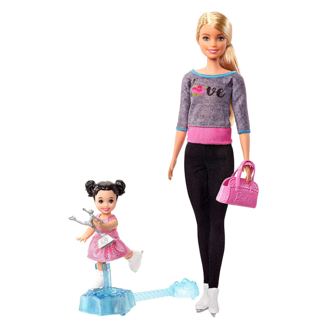 Куклы - Набор Barbie You can be Тренер по фигурному катанию (FXP37/FXP38)