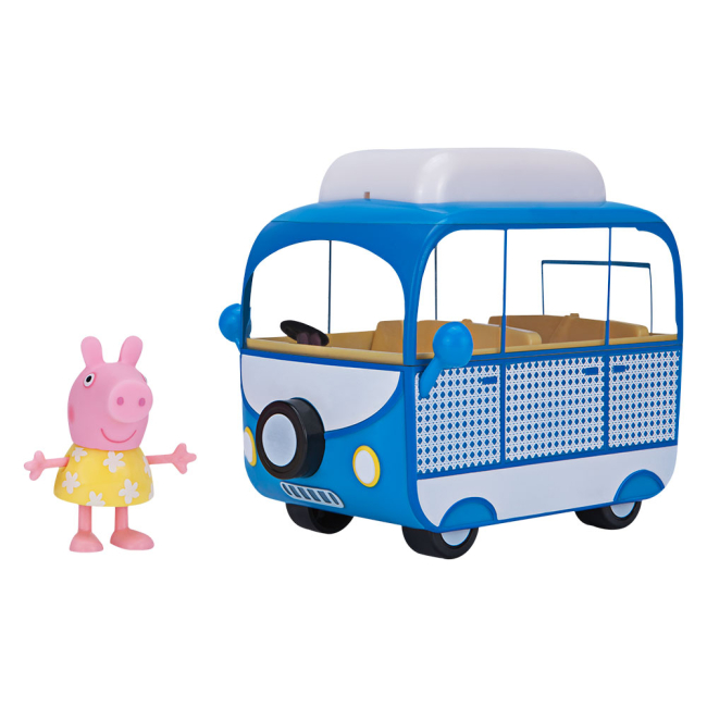 Фігурки персонажів - Ігровий набір Peppa Pig Будиночок на колесах (95672)