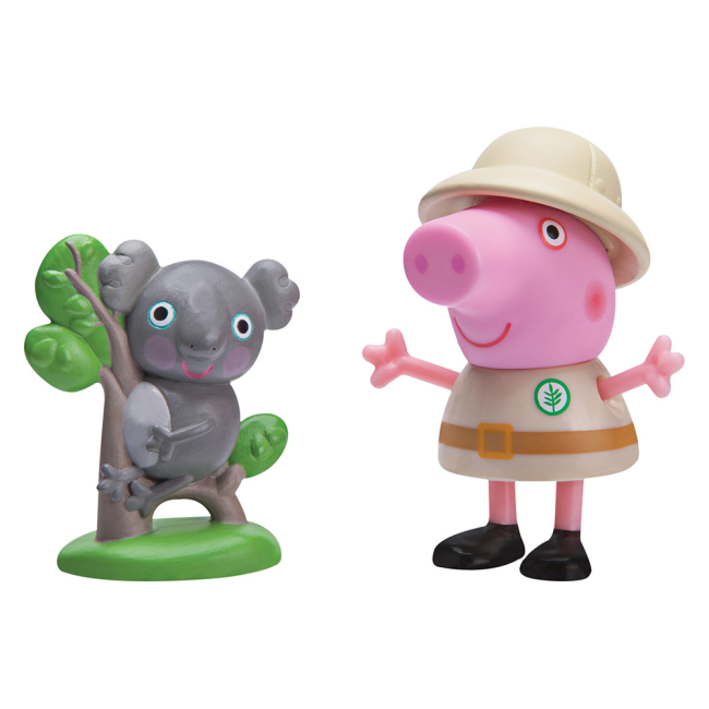 Фигурки персонажей - Фигурка Peppa Pig Пеппа с коалой (PEP0481)
