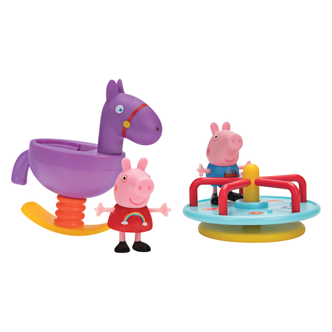 Фигурки персонажей - Игровой набор Peppa Pig Детская площадка (PEP0491)